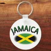 Porte-clés Drapeau jamaïcain (Recto)