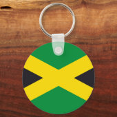 Porte-clés Drapeau jamaïcain (Recto)