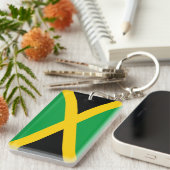 Porte-clés Drapeau jamaïcain (Devant droit)