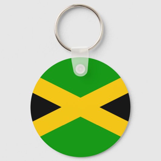 Porte-clés Drapeau Jamaïque (Recto)
