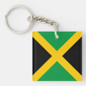 Porte-clés Drapeau Jamaïque (Devant)