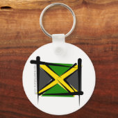 Porte-clés Drapeau Jamaïque (Recto)