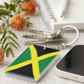 Porte-clés Drapeau Jamaïque (Devant droit)