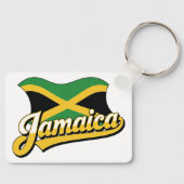 Porte-clés Drapeau Jamaïque (Recto)