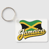 Porte-clés Drapeau Jamaïque (Verso)