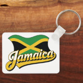 Porte-clés Drapeau Jamaïque (Recto)
