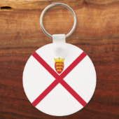 Porte-clés Drapeau Jersey (Recto)