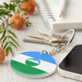 Porte-clés Drapeau Kabardino Balkaria (Devant droit)