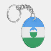 Porte-clés Drapeau Kabardino Balkaria (Devant gauche)