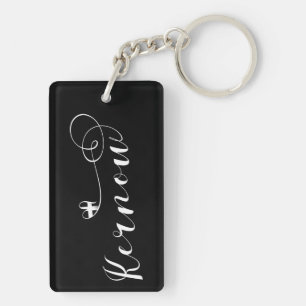 Porte-clés Drapeau Kernow en Coeur, Cornouailles, Cornouaille