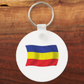 Porte-clés Drapeau Khmer Kampuchea Krom (Recto)