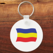 Porte-clés Drapeau Khmer Kampuchea Krom (Recto)
