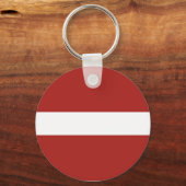 Porte-clés Drapeau letton (Recto)