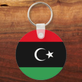 Porte-clés Drapeau Libye libre (Recto)