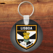Porte-clés Drapeau Lisboa (Recto)