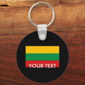 Porte-clés Drapeau Lituanie (Recto)