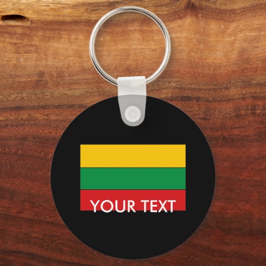 Porte-clés Drapeau Lituanie (Recto)