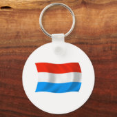Porte-clés Drapeau Luxembourgeois (Recto)
