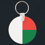 Porte-clés Drapeau Madagascar<br><div class="desc">Drapeau patriotique de Madagascar.</div>