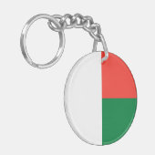 Porte-clés Drapeau Madagascar (Devant gauche)
