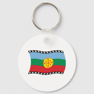 Porte-clés Drapeau Mapuches