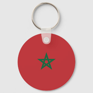 Porte-clés Drapeau Maroc