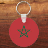Porte-clés Drapeau Maroc (Recto)