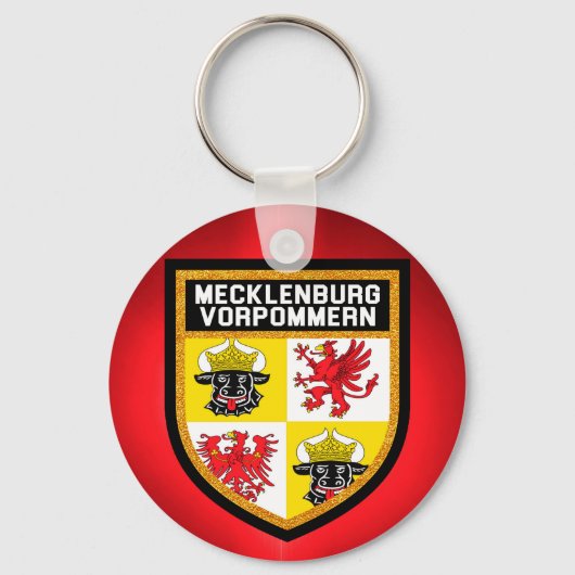 Porte-clés Drapeau Mecklenburg-Vorpommern (Recto)