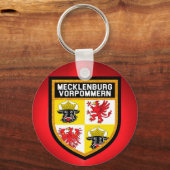 Porte-clés Drapeau Mecklenburg-Vorpommern (Recto)