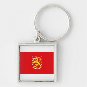 Porte-clés Drapeau médiéval de Finlande