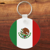 Porte-clés Drapeau mexicain (Recto)
