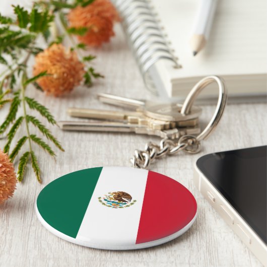 Porte-clés Drapeau mexicain (Côté)