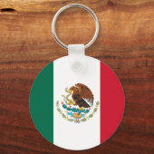 Porte-clés Drapeau mexicain (Recto)