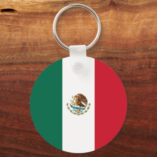 Porte-clés Drapeau mexicain (Recto)