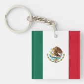 Porte-clés Drapeau Mexicain (Devant)