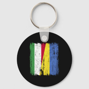Porte-clés Drapeau moitié Hongrie Ukraine Hongrois ukrainien