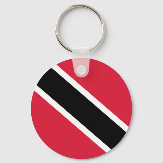 Porte-clés Drapeau mondial de Trinité-et-Tobago (Recto)