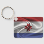 Porte-clés Drapeau Mordovia Porte - clé (Verso)