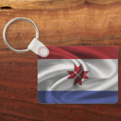 Porte-clés Drapeau Mordovia Porte - clé (Verso)