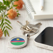 Porte-clés Drapeau Namibie (Côté )