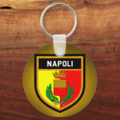Porte-clés Drapeau Napoli (Recto)
