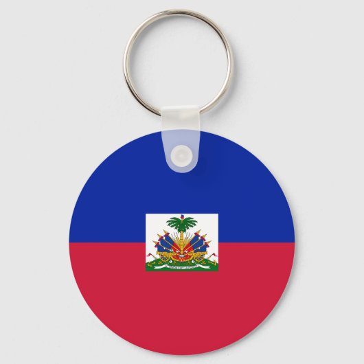 Porte-clés Drapeau national d'Haïti (Recto)