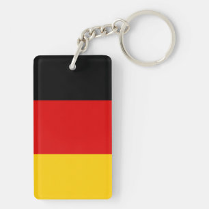 Porte-clés Drapeau national du monde de l'Allemagne