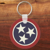 Porte-clés Drapeau national du Tennessee (Recto)