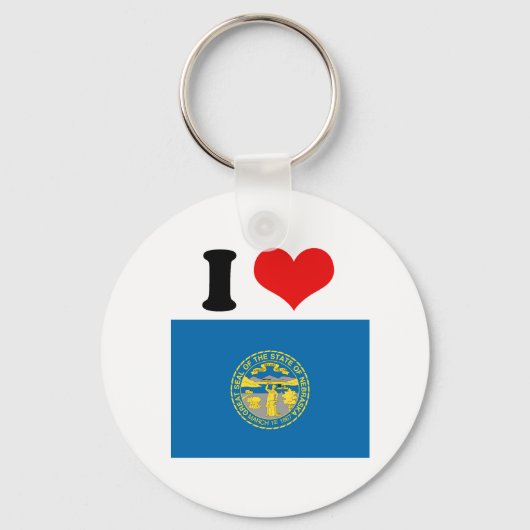 PORTE-CLÉS DRAPEAU NEBRASKA (Recto)