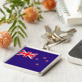 Porte-clés Drapeau néo-zélandais (Côté)