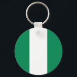 Porte-clés Drapeau nigérian<br><div class="desc">Produits World Flag personnalisables - N'hésitez pas à ajouter votre propre texte.</div>