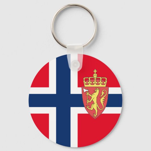 Porte-clés Drapeau norvégien (Recto)