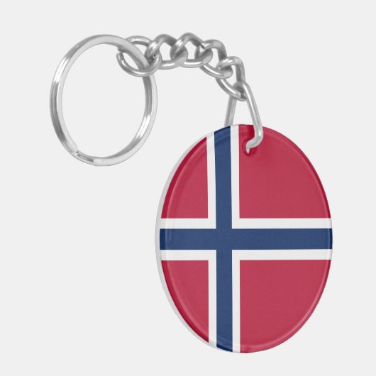 Porte-clés Drapeau norvégien (Devant gauche)