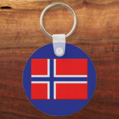 Porte-clés Drapeau norvégien (Recto)